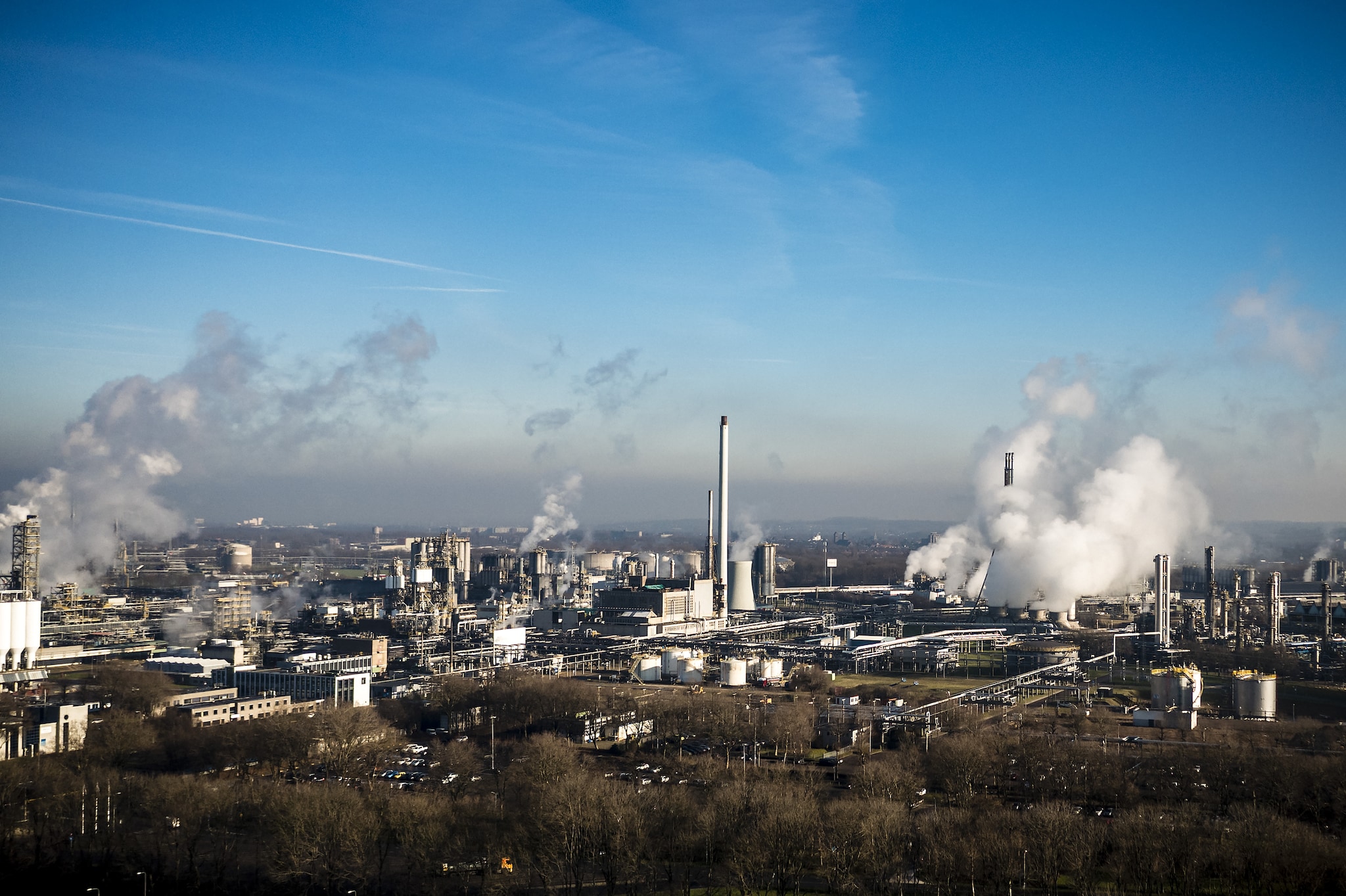 De chemische industrie wordt hard geraakt door de importheffing van 25 procent op de export naar de VS De chemische industrie wordt hard geraakt door de importheffing van 25 procent op de export naar de VS. Foto: ANP / Rob Engelaar.