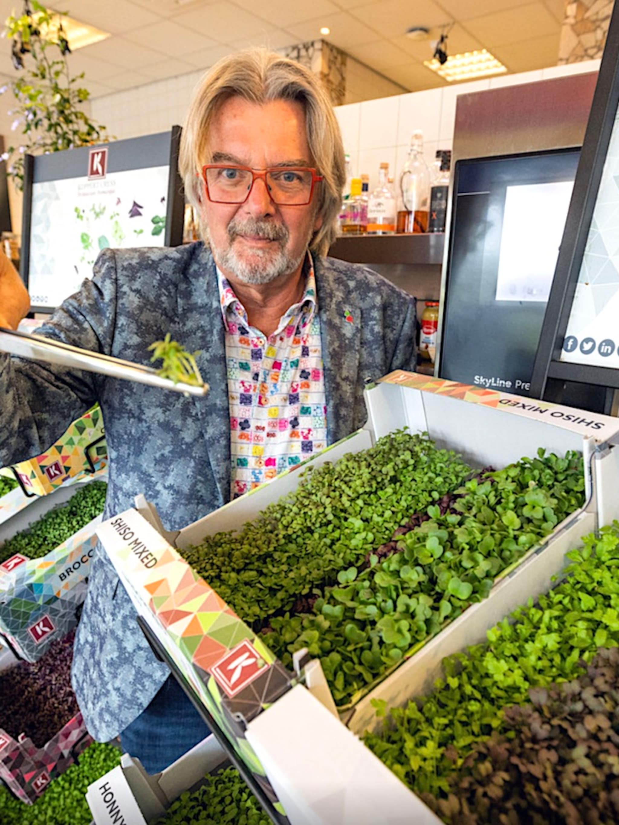 gratis gezonde lunch werknemers koppert cress overheid belastingdienst