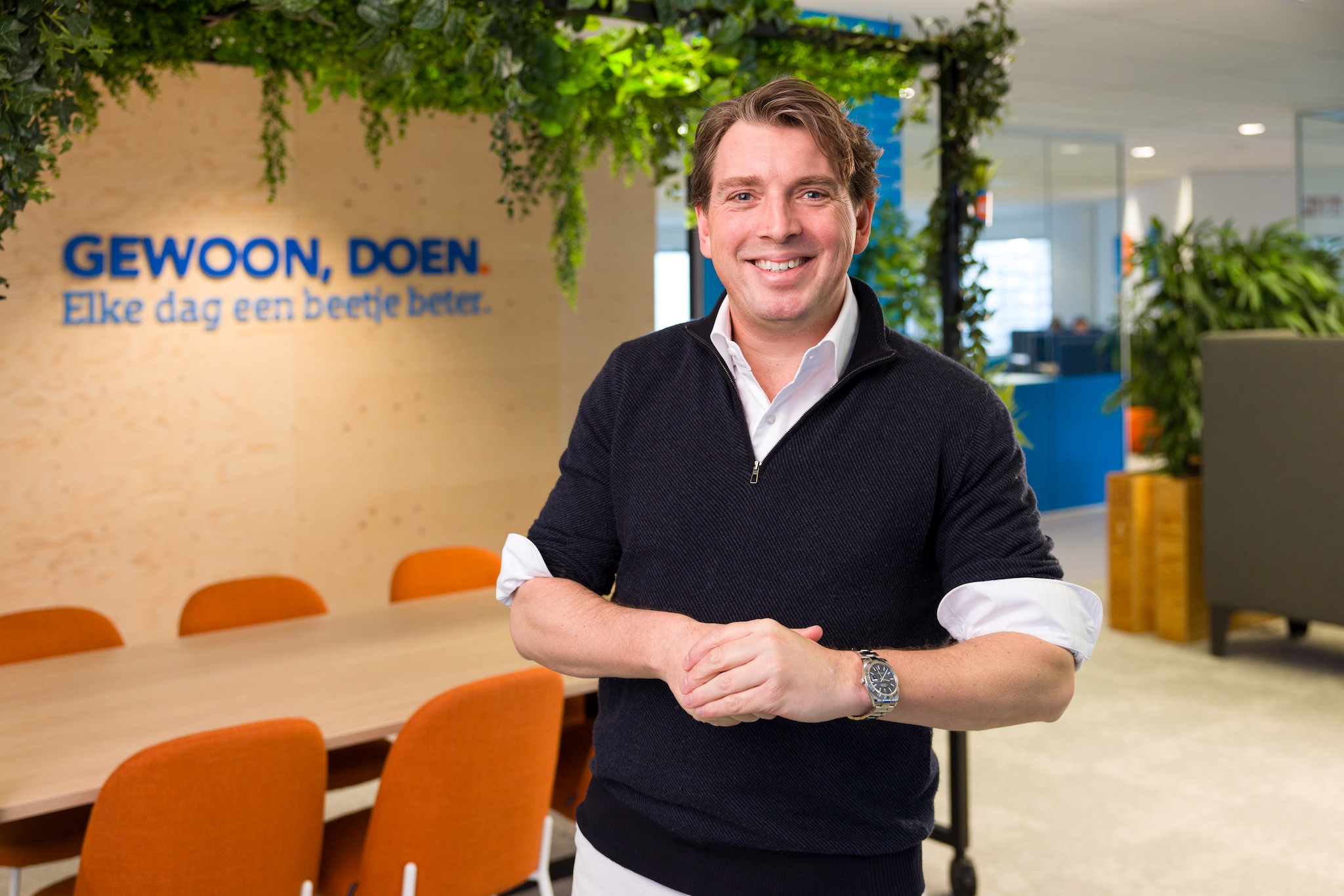 Pieter Zwart is eigenaar en oprichter van CoolBlue Pieter Zwart, CEO/founder van CoolBlue. Foto: Elise Vermeij.