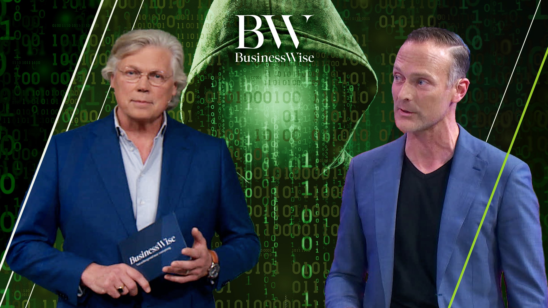 Studio BusinessWise: Cybersecurity Te gast bij Roelof Hemmen in de studio: Dennis de Hoog, CEO van Computest Security (rechts).