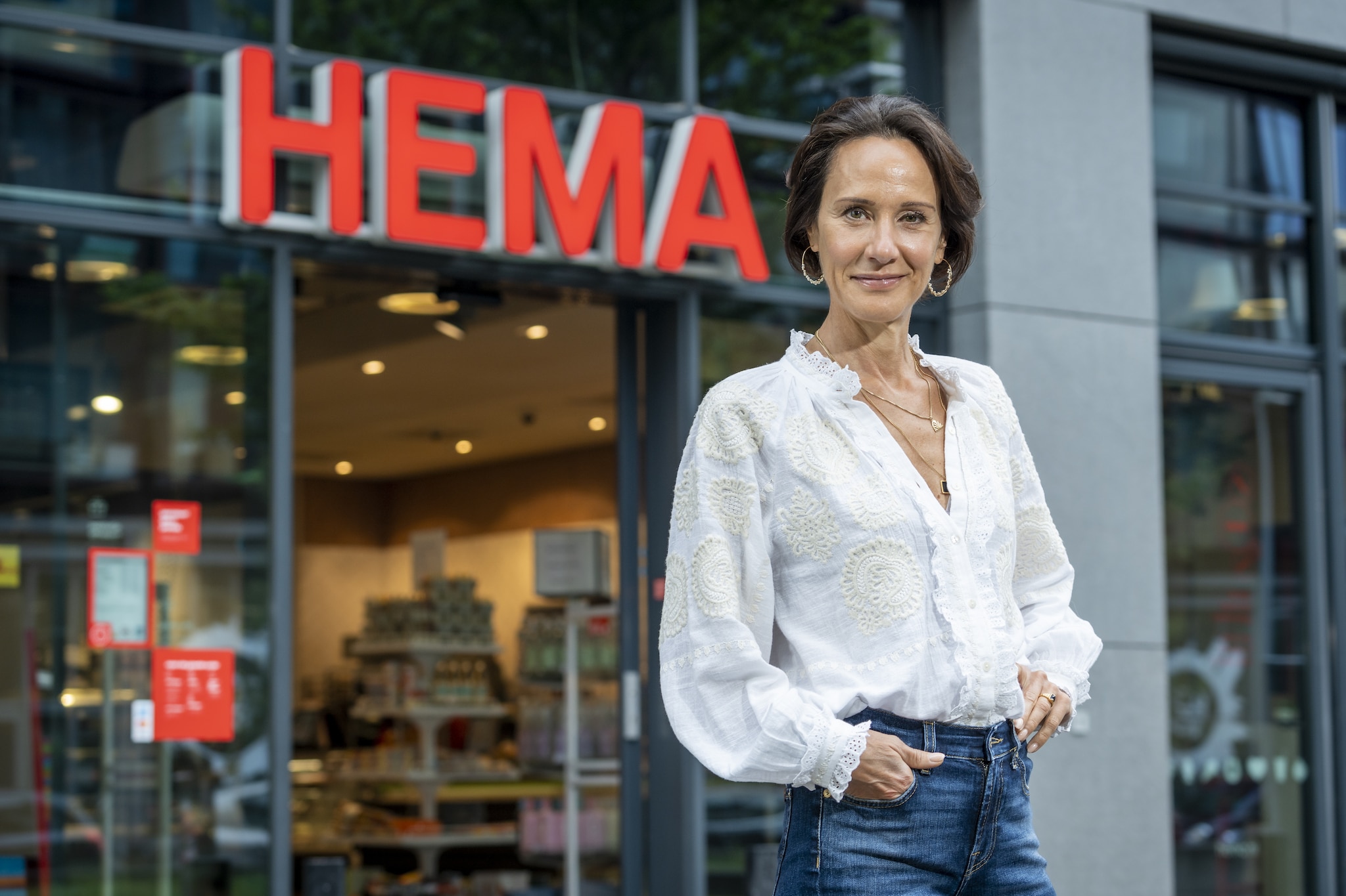 Portret van Saskia Egas Reparaz, ceo van HEMA. ANP
