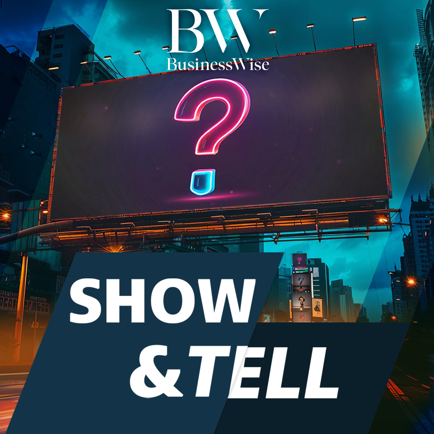 Show &amp; Tell. BW