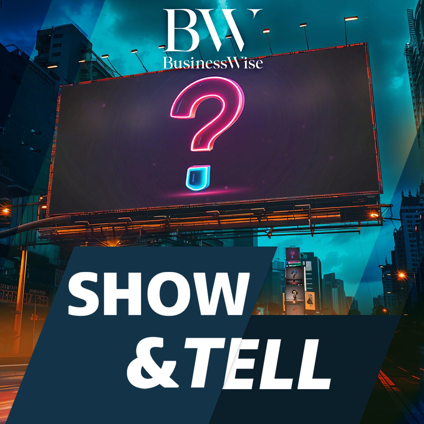 Show &amp; Tell. BW