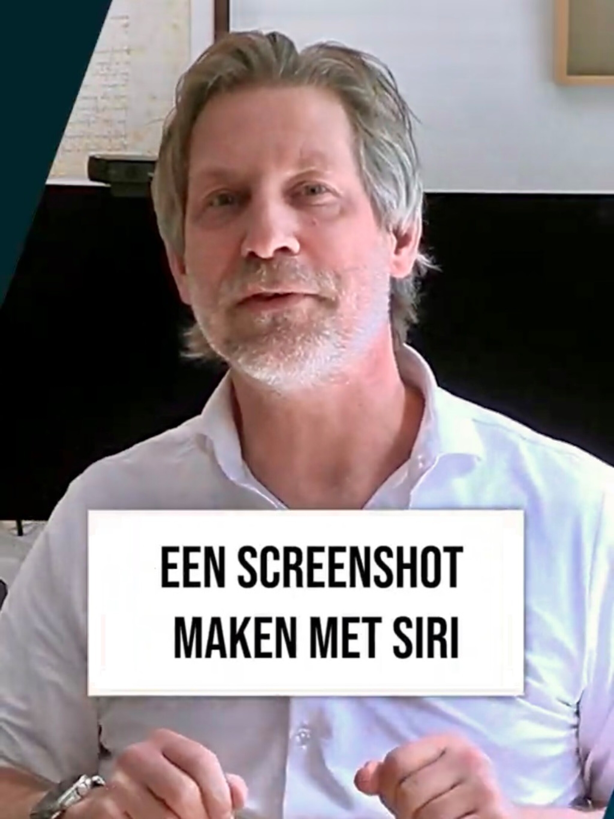 digitaal fitter een screenshot maken met siri