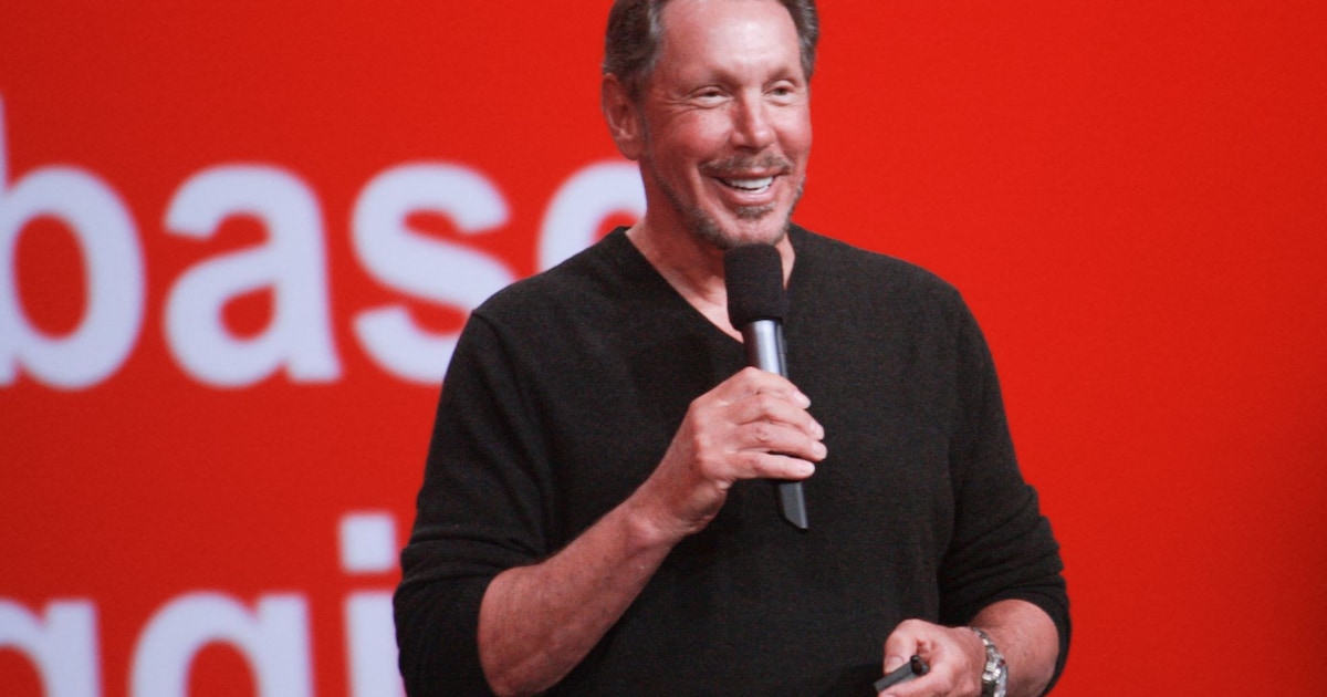 Oprichter Oracle Ellison één van grote winnaars AI-revolutie