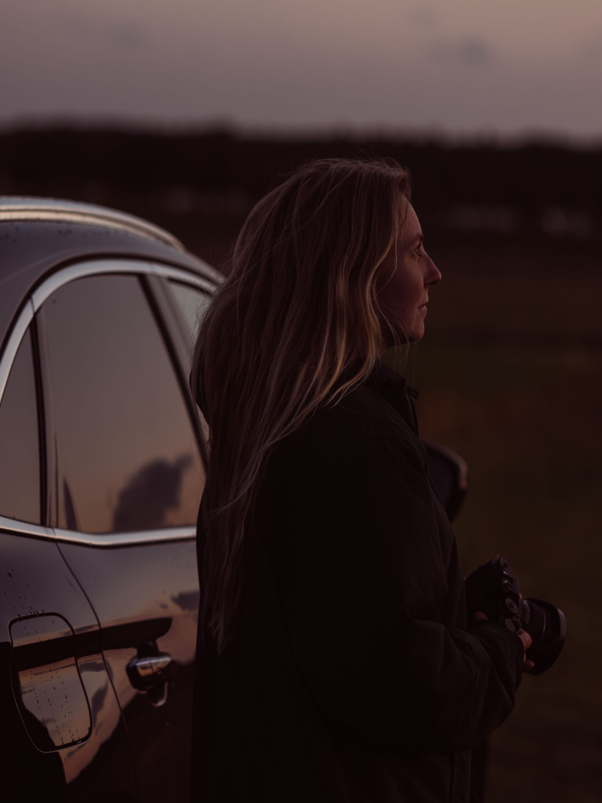 fotograaf sophie mylou een auto als eerbetoon aan de sterren en de nacht