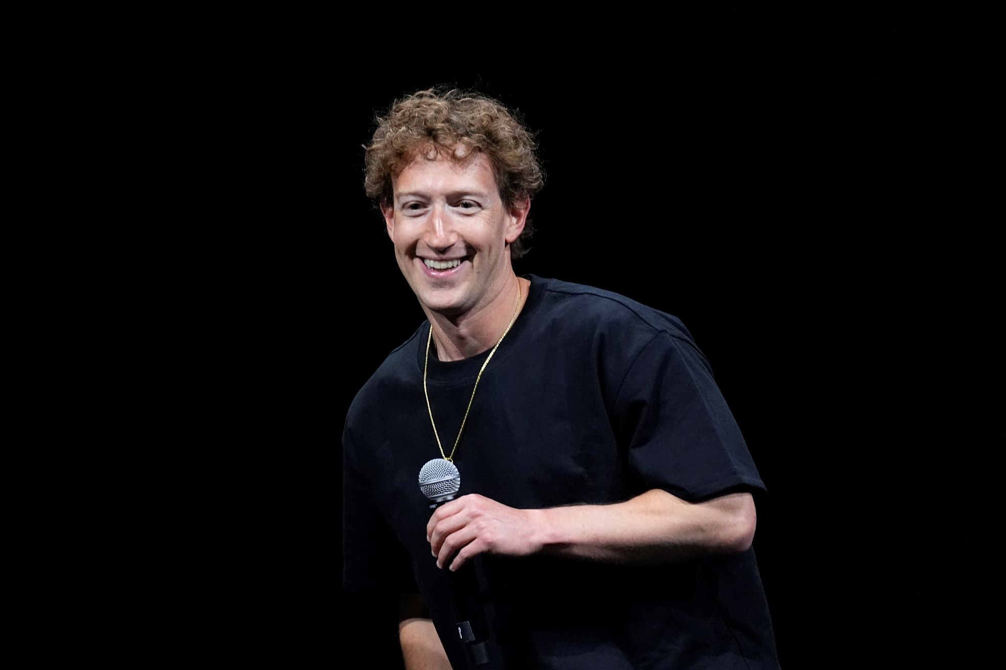 De 'hippe' tech bro Mark Zuckerberg, eerder dit jaar. Mark Zuckerberg, die factchecking op Facebook niet meer nodig vindt, het ‘een vergissing’ noemt. Foto: AP