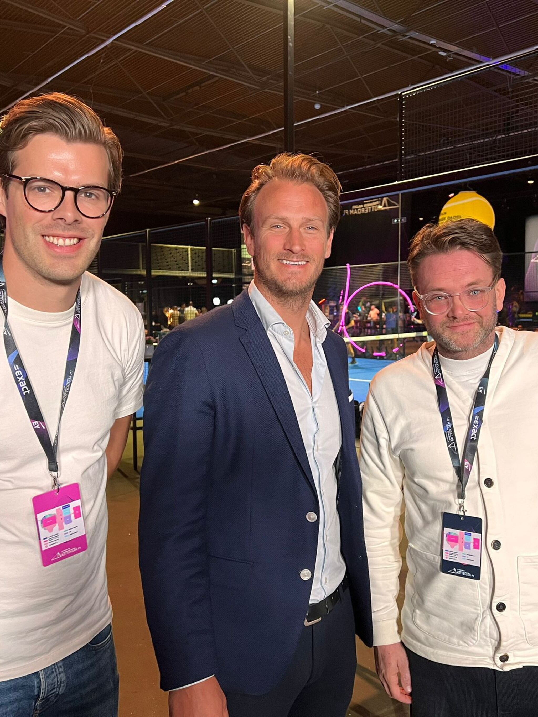 wij zagen het abn amro open en dachten dat kunnen wij ook met padel