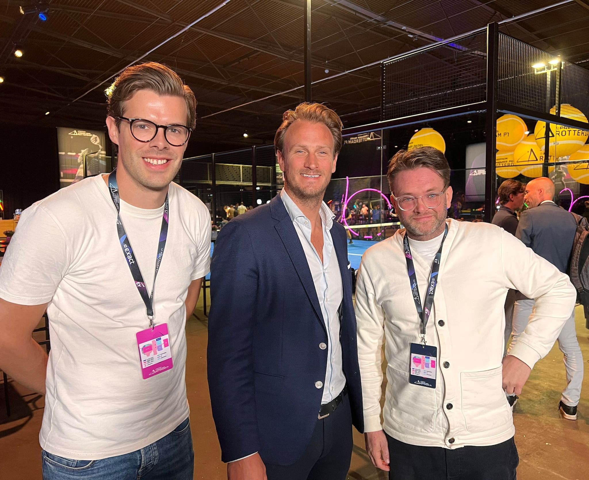 V.l.n.r.: Martijn Sprangers (Decathlon), Thijs van der Zande (DPG Media Zakelijk) en Marc Nipius (Tribe Sports). V.l.n.r.: Martijn Sprangers (Decathlon), Thijs van der Zande (DPG Media Zakelijk) en Marc Nipius (Tribe Sports).