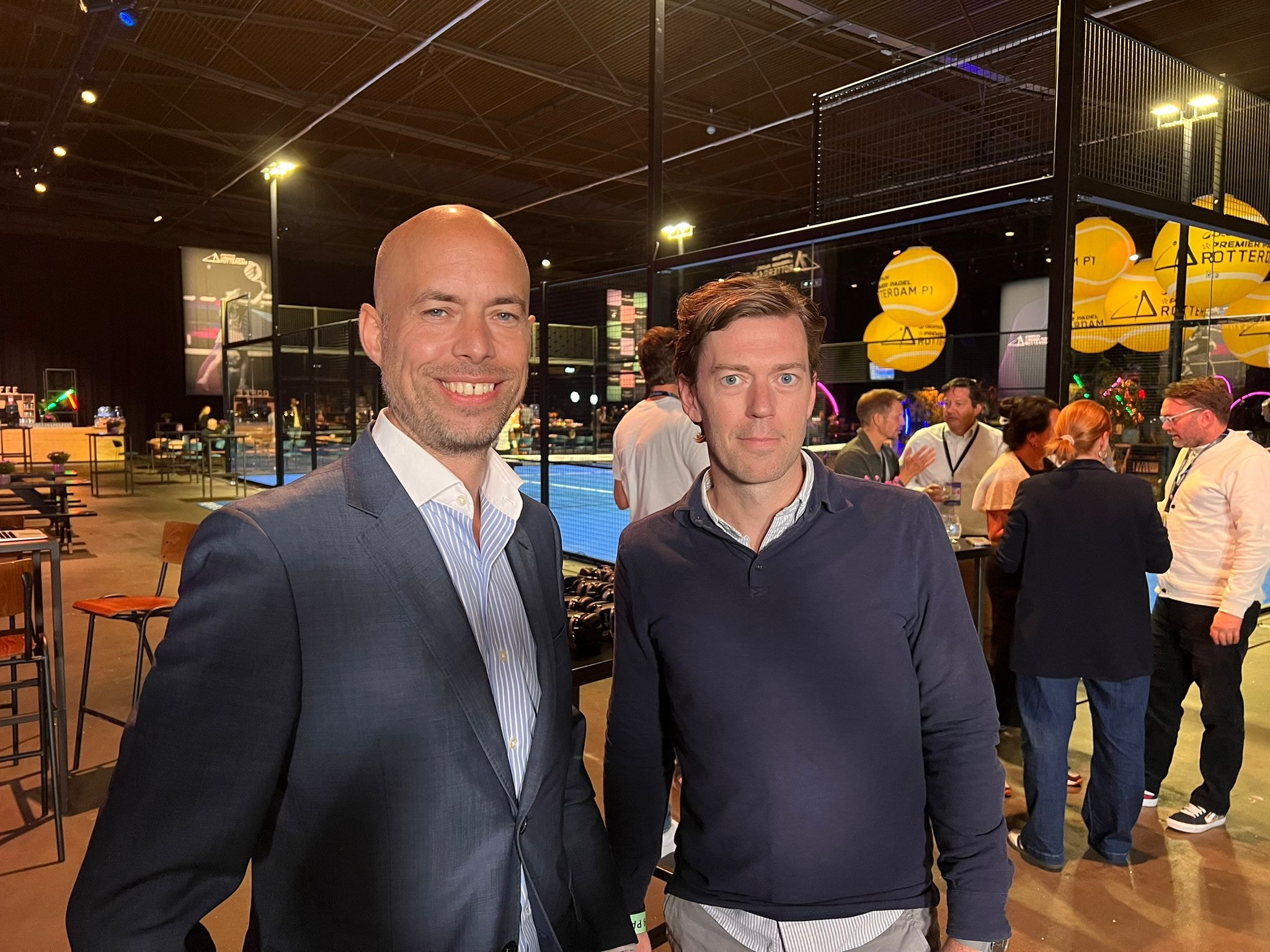 Sander Kloots (Van Lanschot Kempen) en Marc Stoffer (Dentons). Sander Kloots (Van Lanschot Kempen) en Marc Stoffer (Dentons).