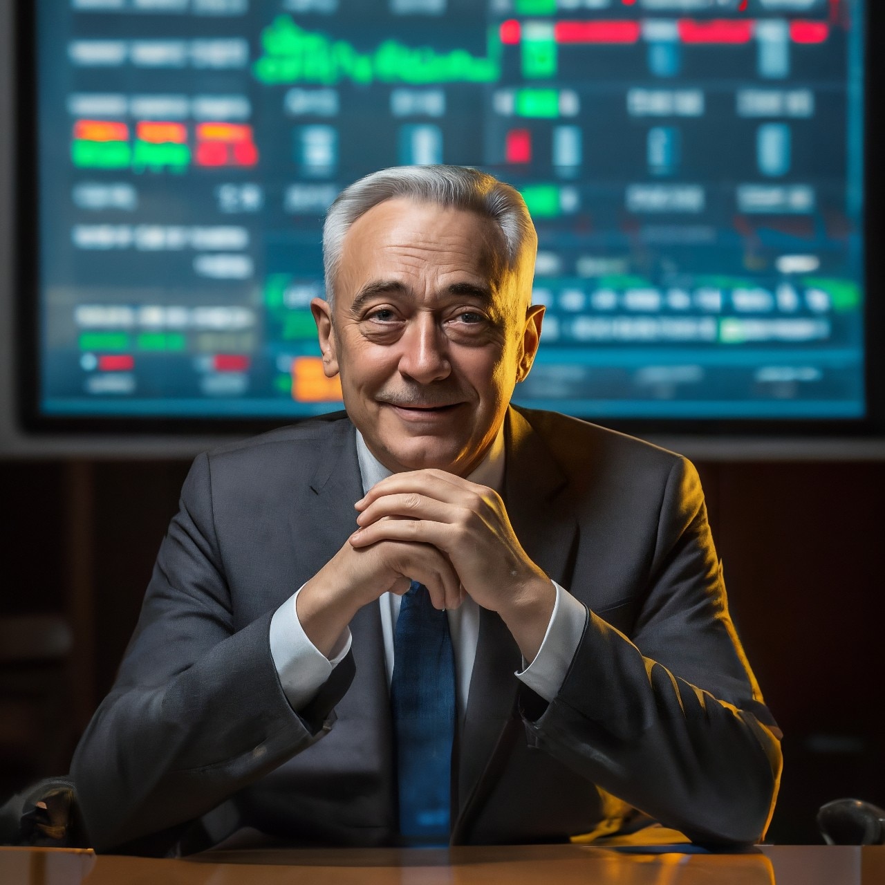 AEX-ceo Dit is een door AI gerealiseerde afbeelding. Bron: Shutterstock.