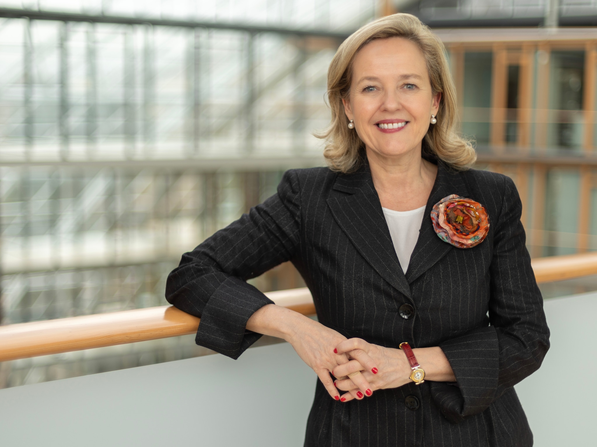 europese investeringsbank president nadia calvino miljarden economie