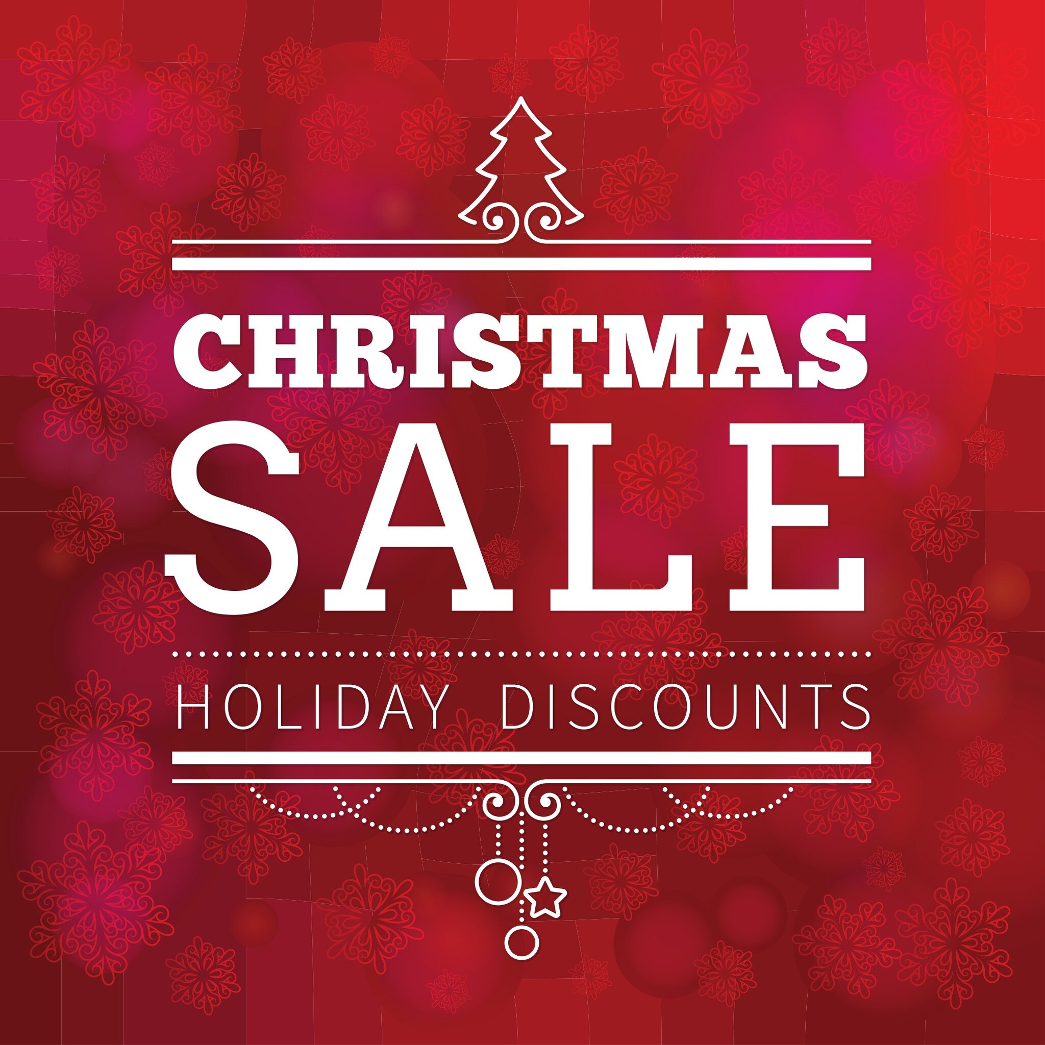Christmas sale! Afbeelding: Shutterstock.