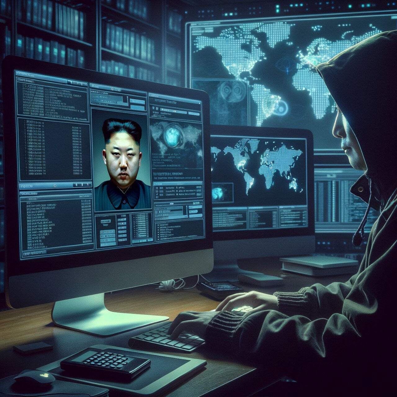 Noord-Koreaanse telewerkers infiltreren in bedrijven. Noord-Koreaanse telewerkers infiltreren in bedrijven. Afbeelding: Shutterstock/AI.