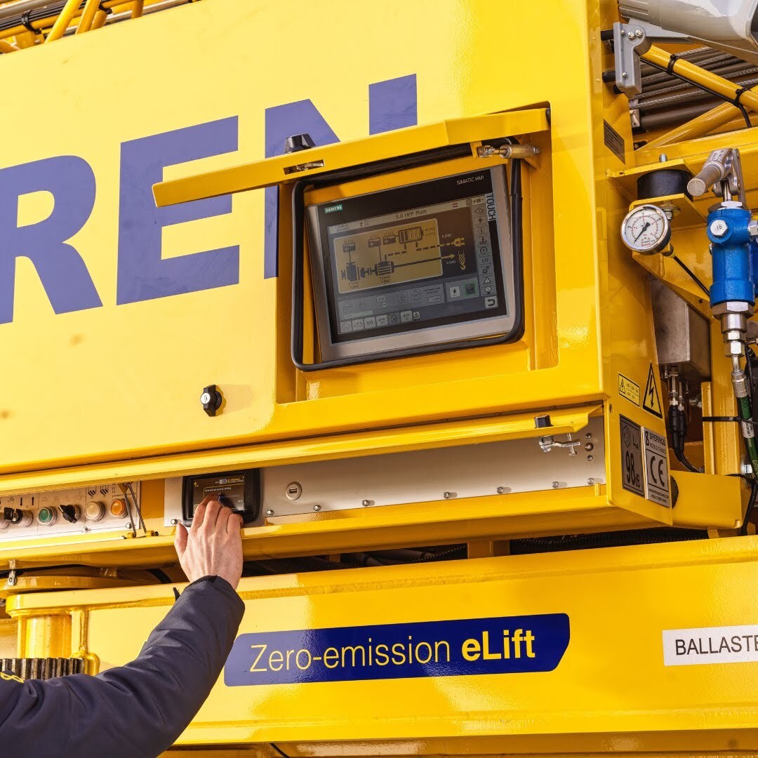 Zero-emission eLift Foto: Spierings Mobile Cranes.