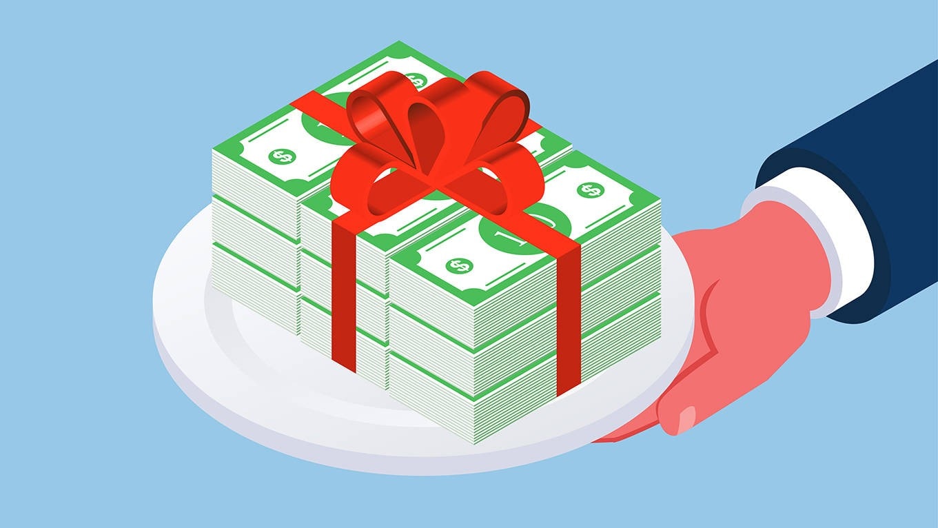 Alstublieft: geld. Afbeelding: Getty Images