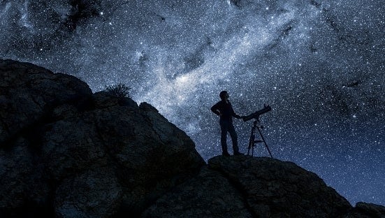 Astronoom: dan sta je in top 10 van goedbetaalde en minst stressvolle beroepen. Foto: Shutterstock