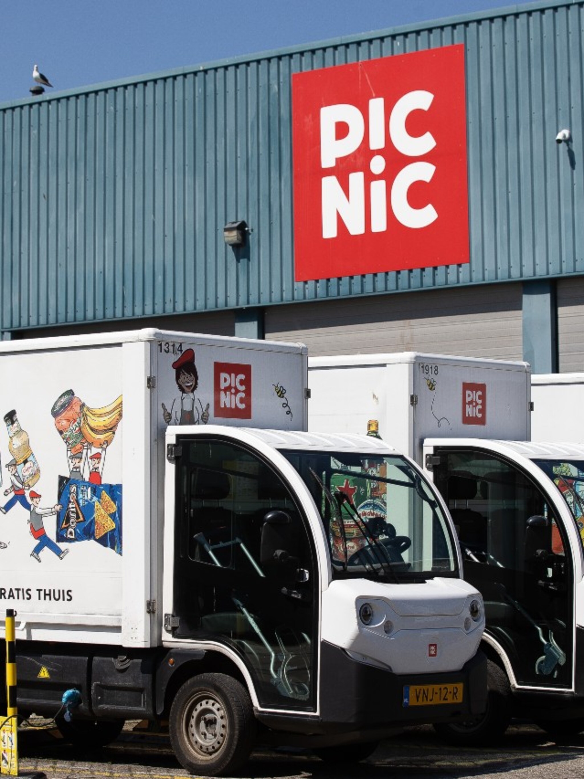picnic bestellen data ai distributiecentrum
