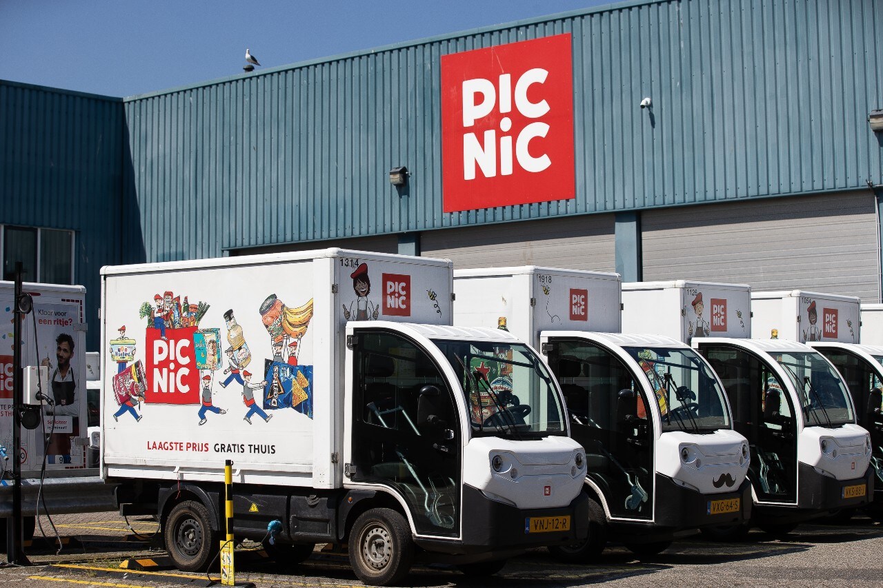 Picnic, de online supermarkt. Foto: ANP
