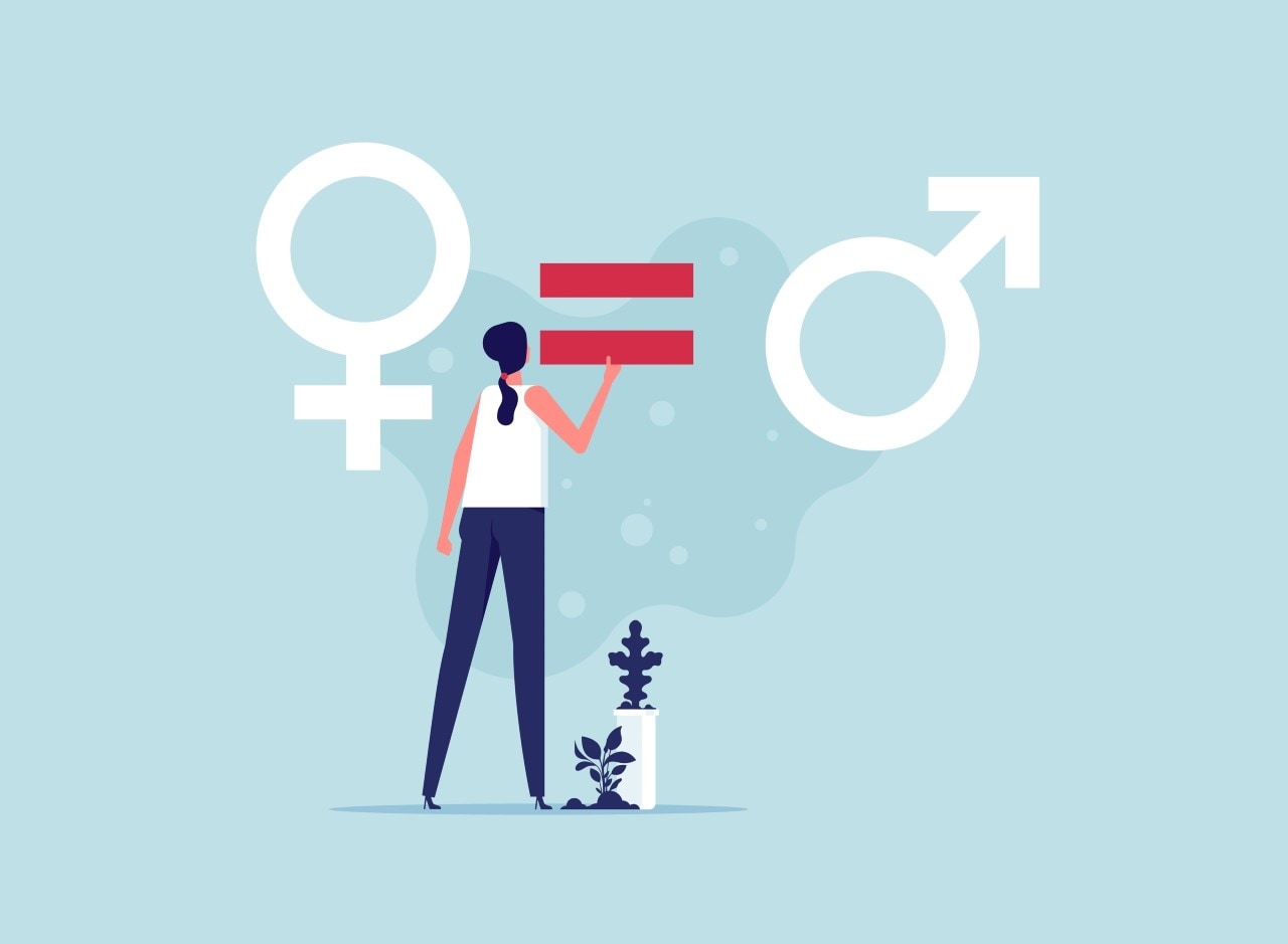 Het glazen plafond: vrouwen op de arbeidsmarkt. Afbeelding: Shutterstock