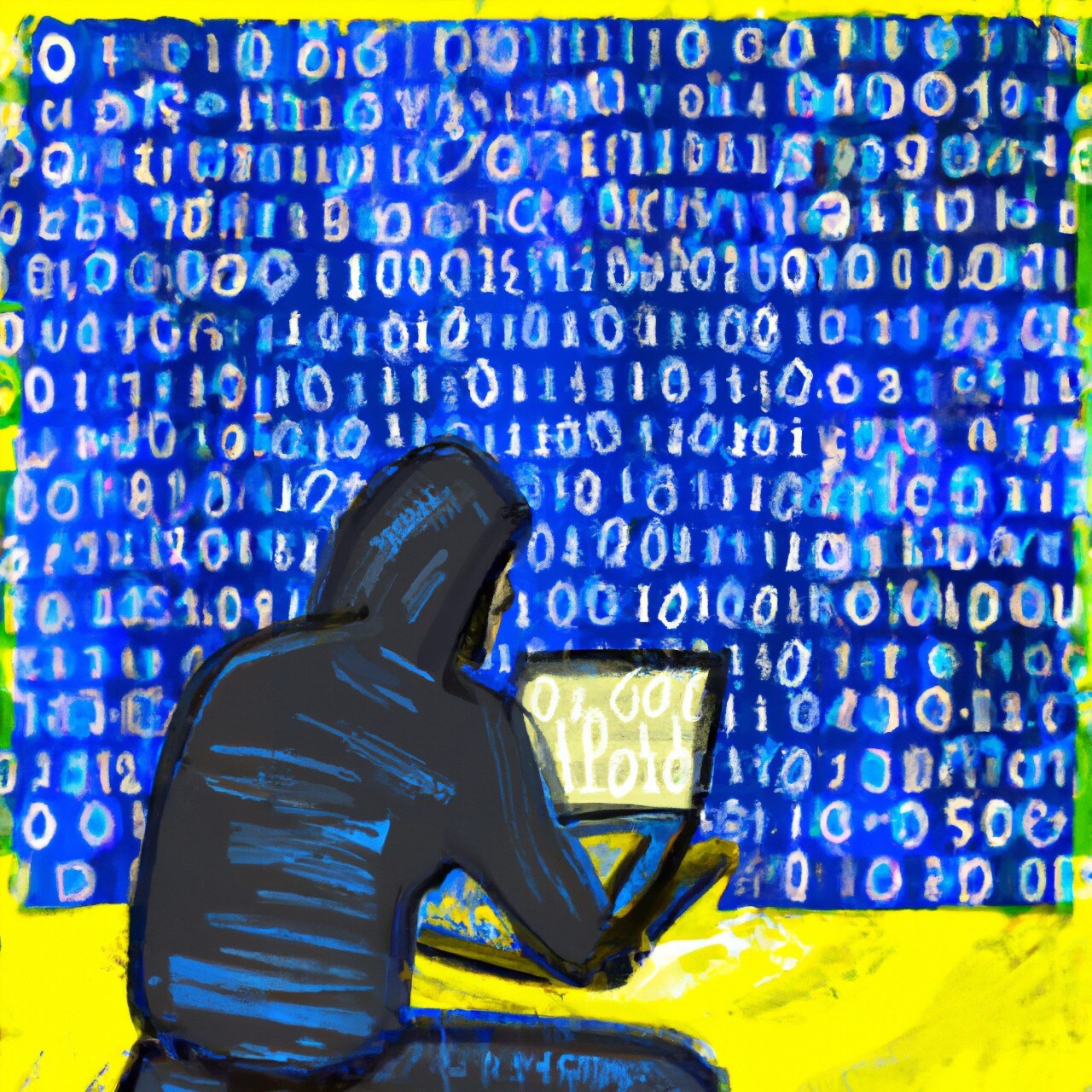 Opgelet! Hacker! Afbeelding: Shutterstock/AI