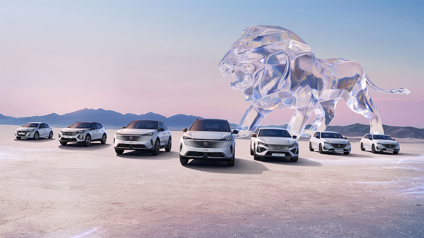 De nieuwe Peugeots Peugeot