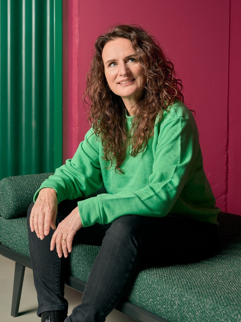Marion Koopman van The Social Hub. Marion Koopman is Chief Operations &amp; Commercial Officer (COCO) bij The Social Hub. Foto: Rachel Ecclestone.