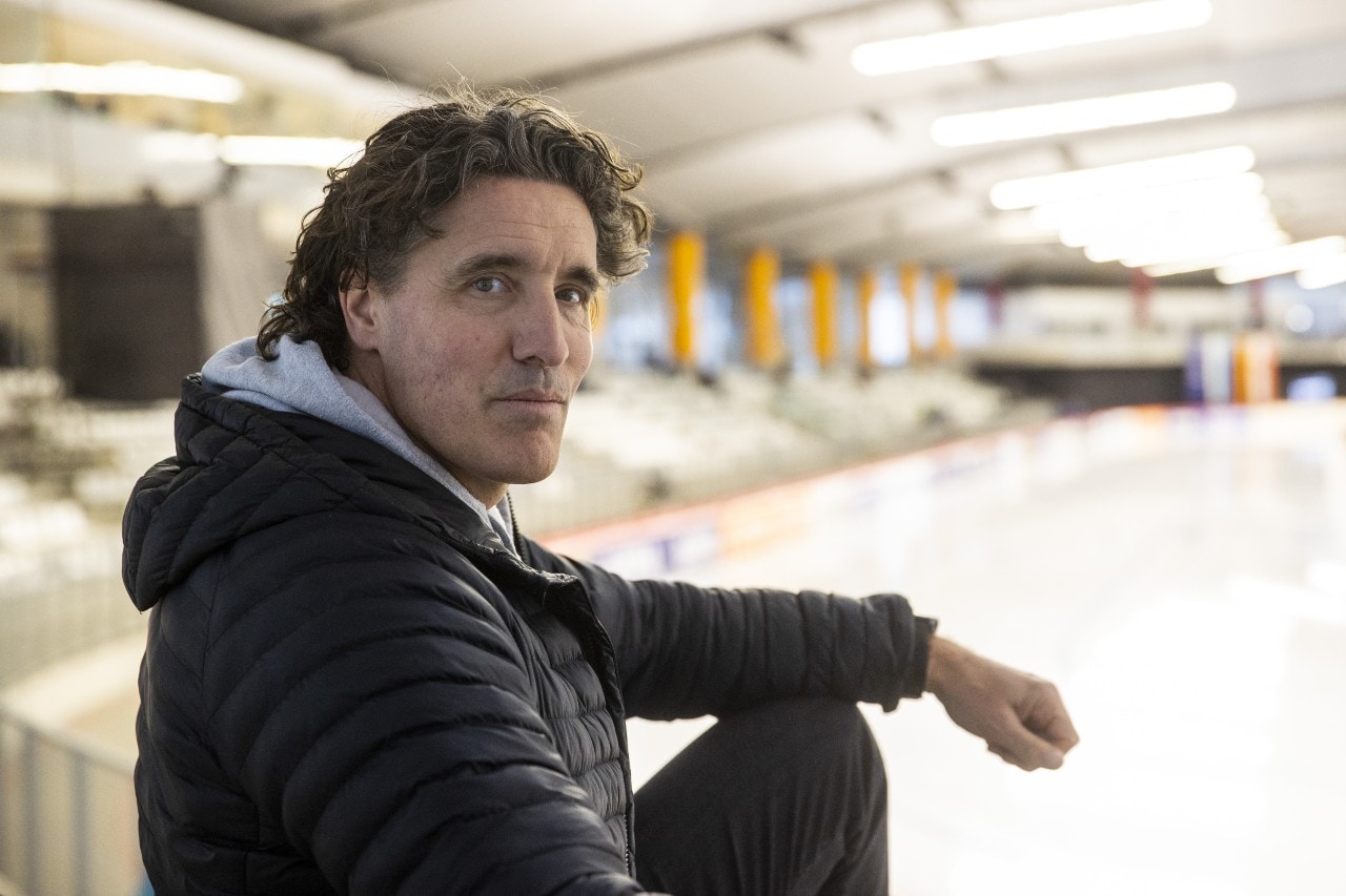 Martin Hersman, voormalig topschaatser, nu vitaliteitsexpert. Martin Hersman. Foto: ANP