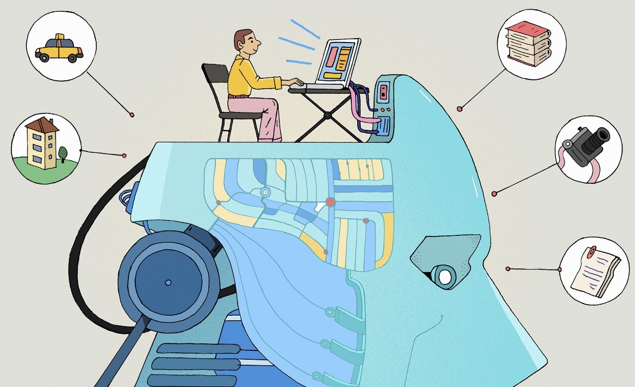 AI: hoe werk je daar als bedrijf succesvol mee? Succesvolle AI-innovatie vereist dat bedrijven hun medewerkers continu trainen én AI diepgaand integreren in processen door slimme automatisering, maatwerktools en AI-agents. Illustratie: ANP