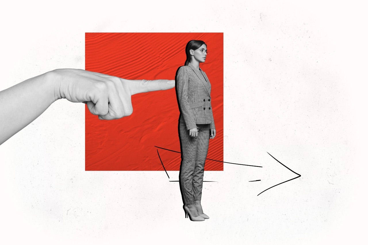 Ontslagen. En dan? Afbeelding ter illustratie van deze case. De vrouw op de afbeelding is niet de genoemde persoon in de expertblog (bron: Shutterstock).