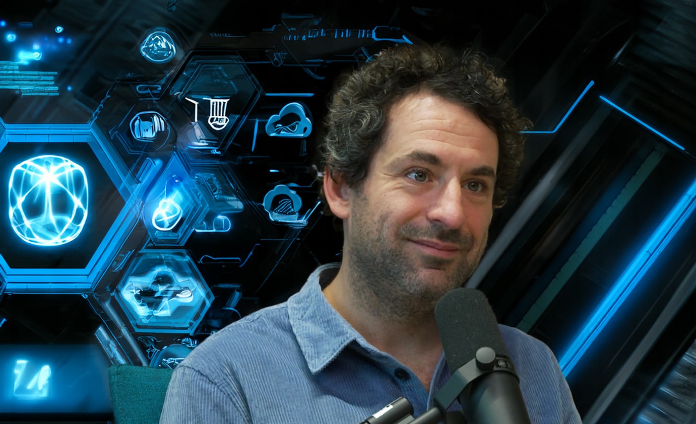 Aaron Mirck in Lekker werken met AI, bewerkt met AI. BusinessWise