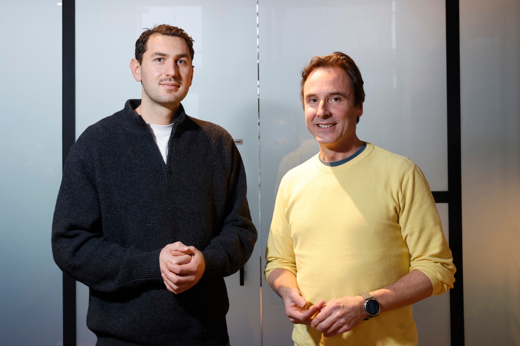 Cas van der Voort &amp; Micha Paalman. Fotograaf: Ruud Voest Cas van der Voort &amp; Micha Paalman. Fotograaf: Ruud Voest
