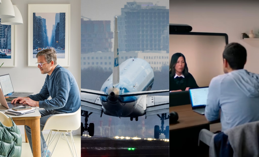 Thuiswerken, vliegen &amp; videobellen BusinessWise