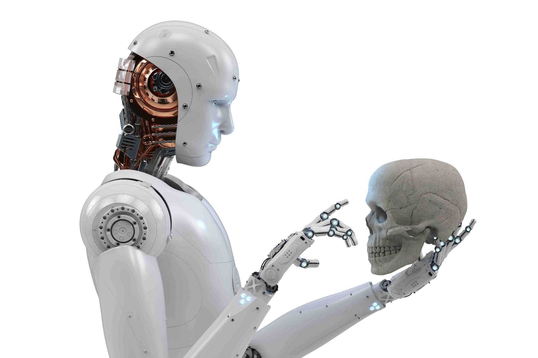 Robot - mens - robot. Afbeelding: Shutterstock.