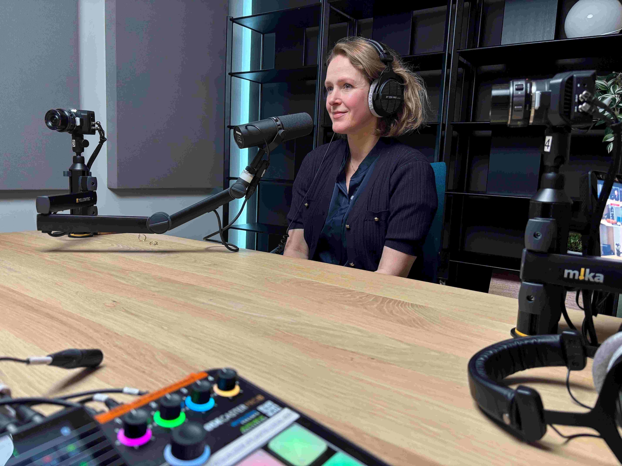Silvia Pilger, woordvoerder  van KPMG, te gast in de podcast Onder Embargo. Silvia Pilger, senior woordvoerder van KPMG, te gast in de podcast Onder Embargo.