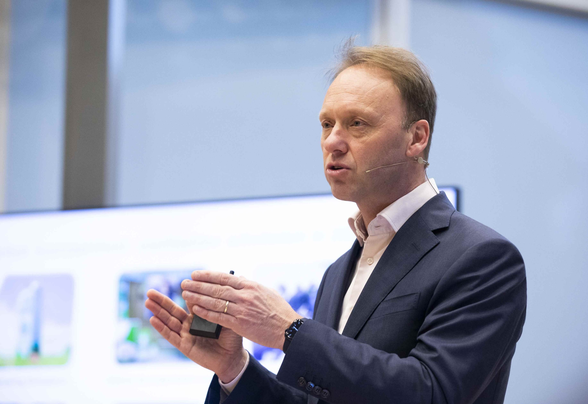 Hein Schumacher, voormalig CEO van Unilever en FrieslandCampina. Hein Schumacher, voormalig CEO van Unilever en FrieslandCampina. Foto: ANP