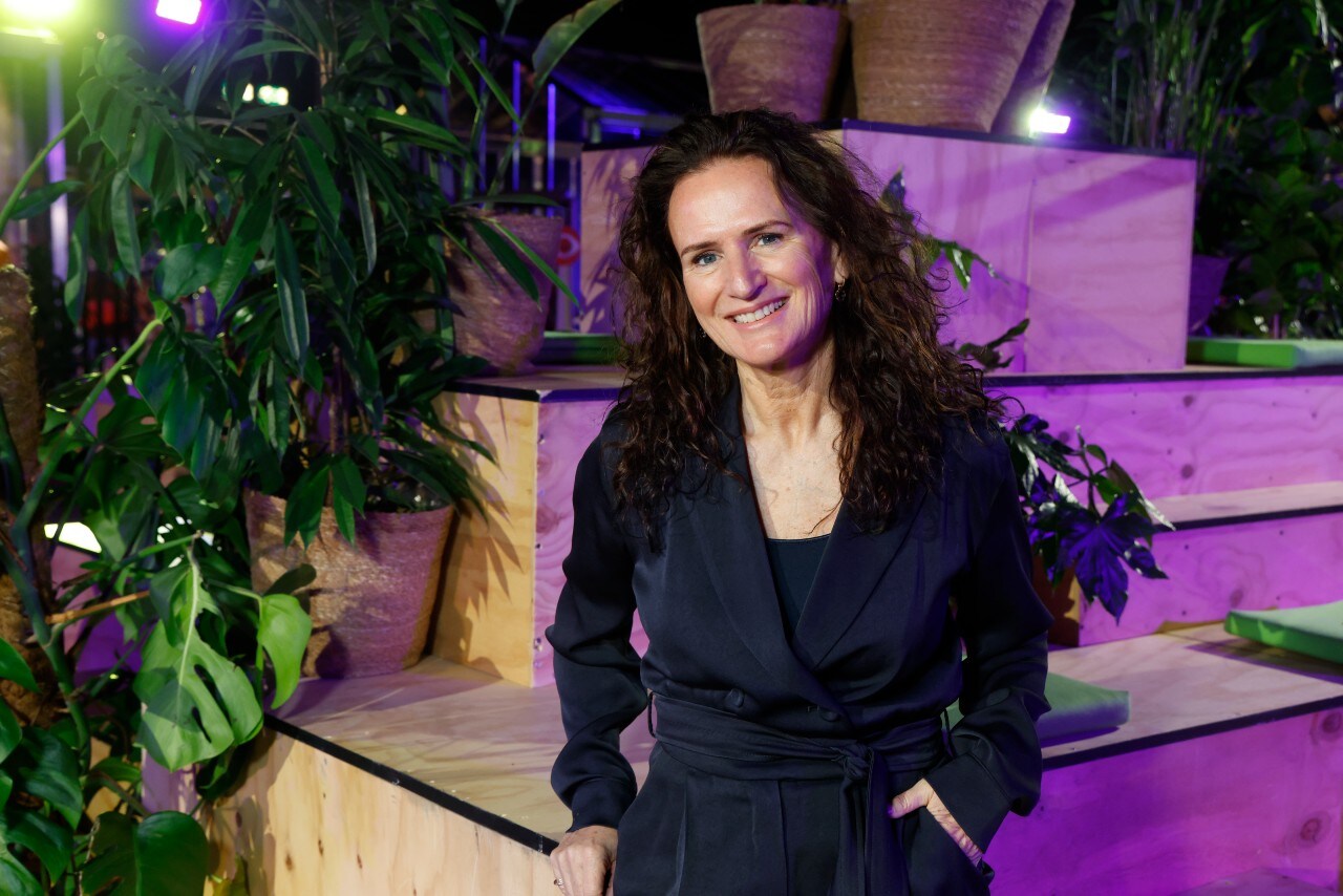 Marion Koopman, COCO van The Social Hub, op de Impact Fair. Marion Koopman, COCO van The Social Hub, op de Impact Fair. Foto: Ruud Voest/BusinessWise.
