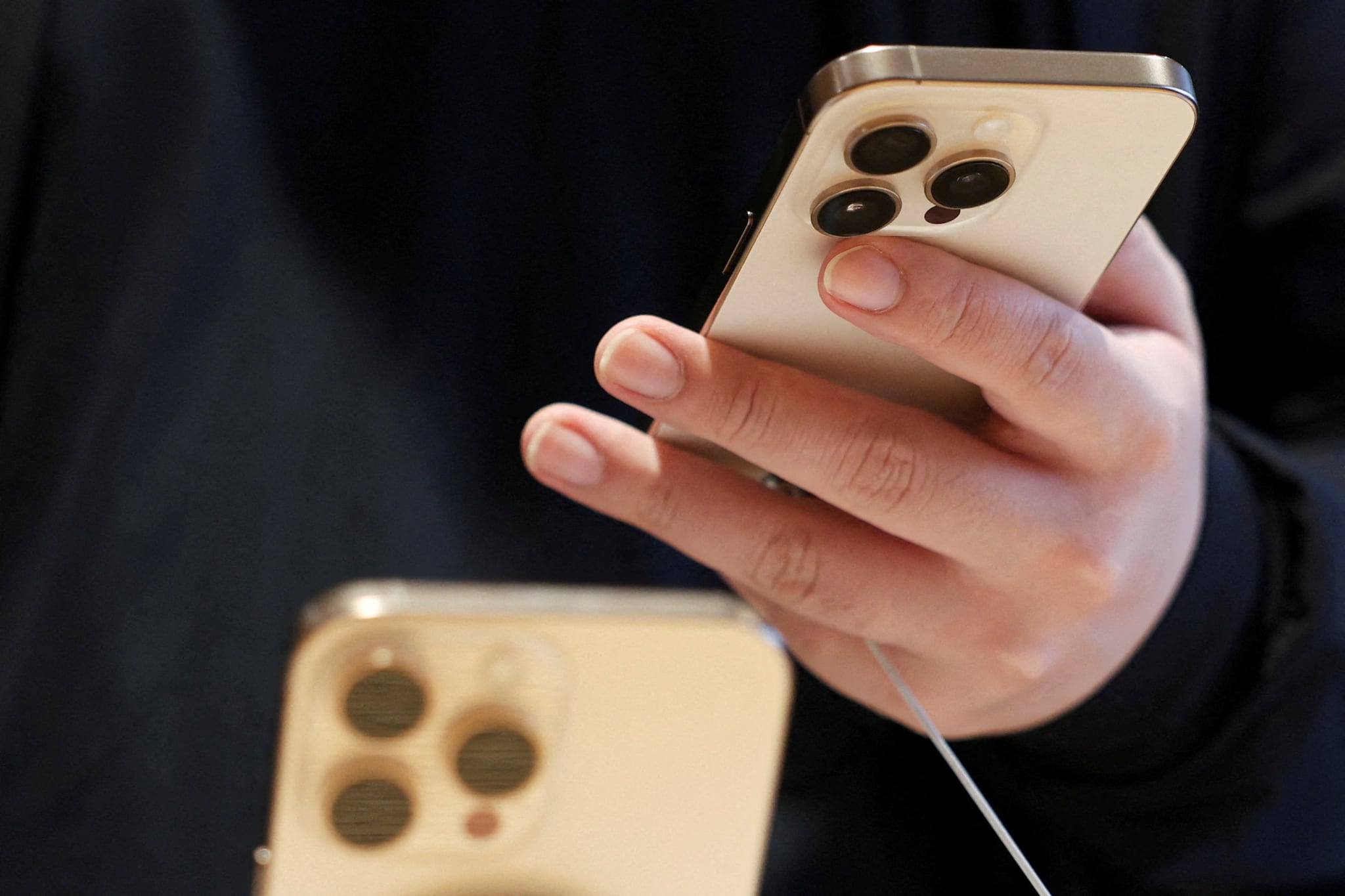 De iPhone 16 Pro is nu het topmodel van Apple. De iPhone 16 Pro is nu het topmodel van Apple. Foto: Reuters.