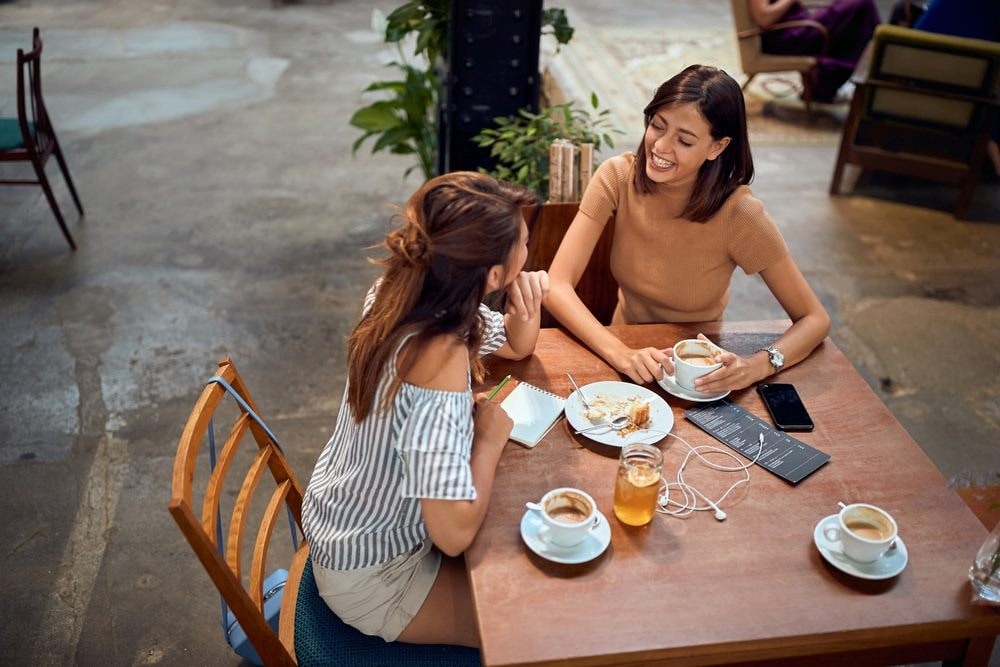Smalltalk. Niet onderschatten. Smalltalk. Niet onderschatten. Foto: Shutterstock.