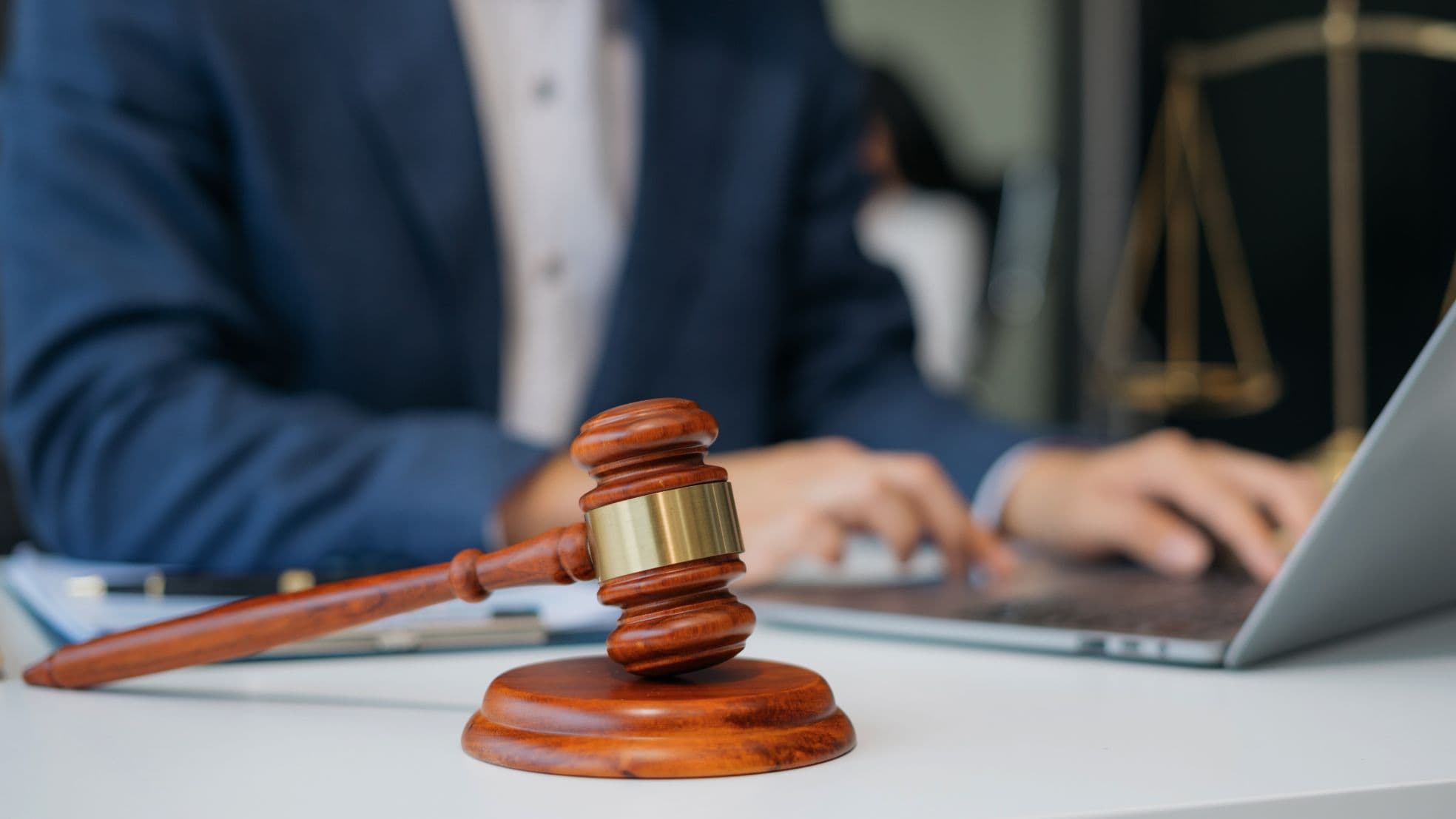 In de rechtbank. Shutterstock