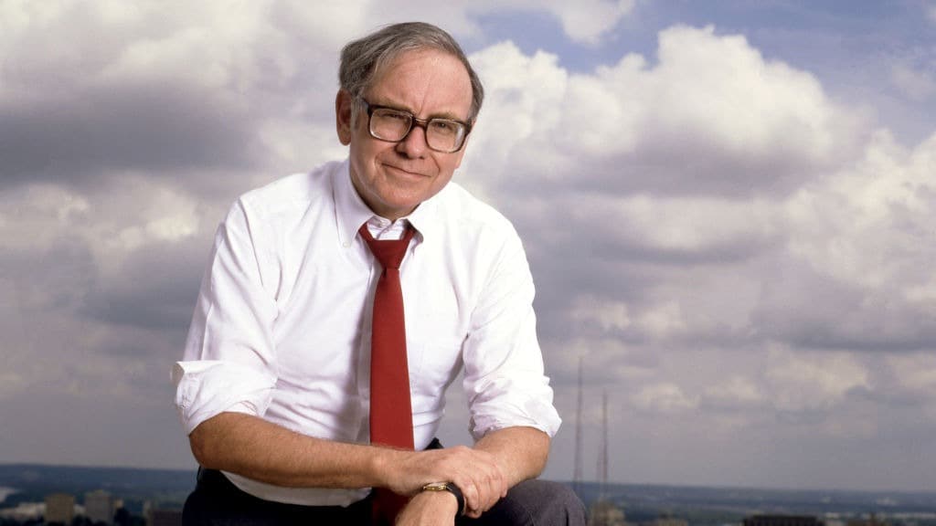Warren Buffet. Foto: Getty Images. Warren Buffet in vroeger tijden. Foto: Getty Images.