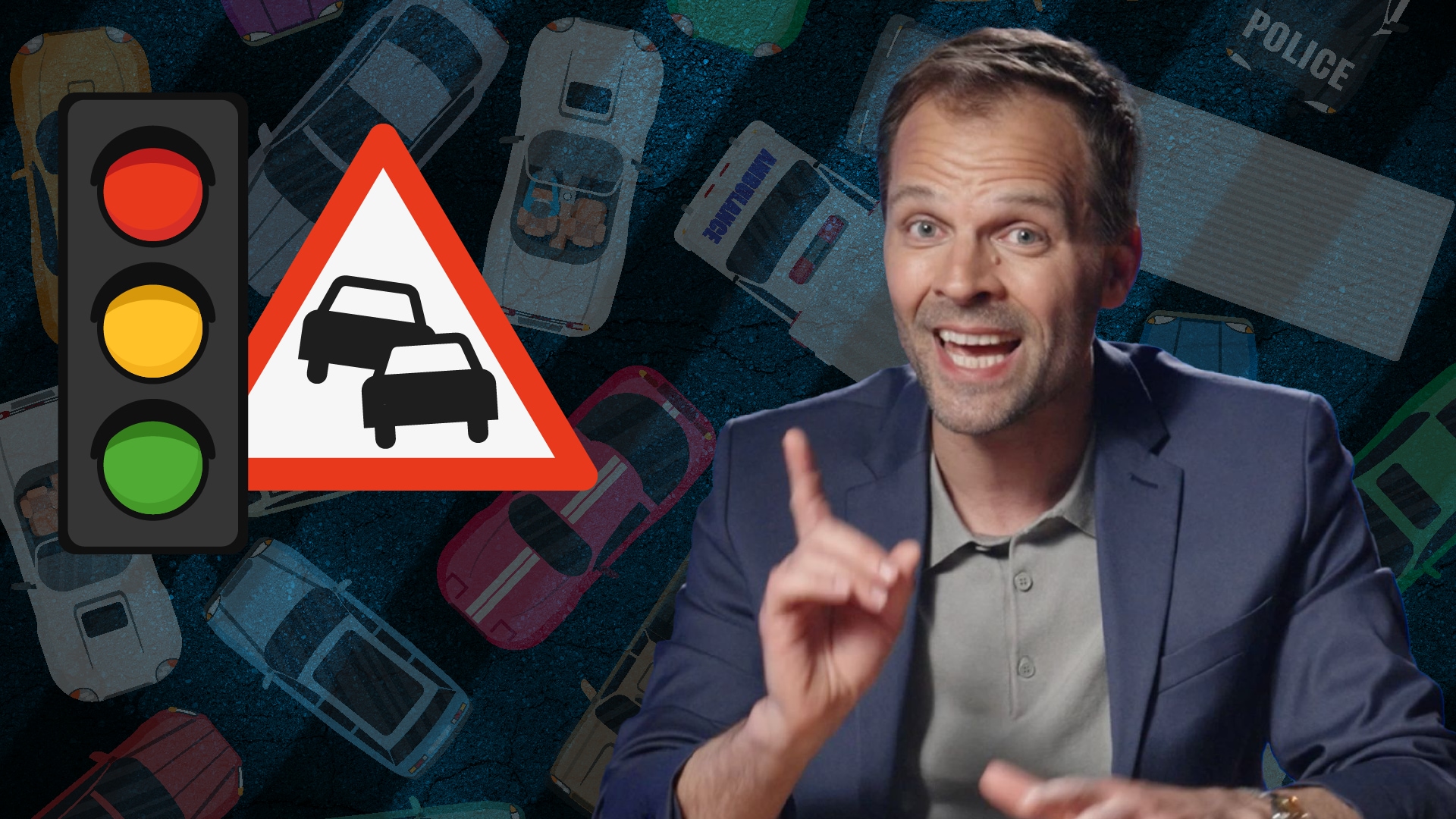 Waarom we zoveel in de file staan. Beeld: BusinessWise Waarom we zoveel in de file staan. Beeld: BusinessWise