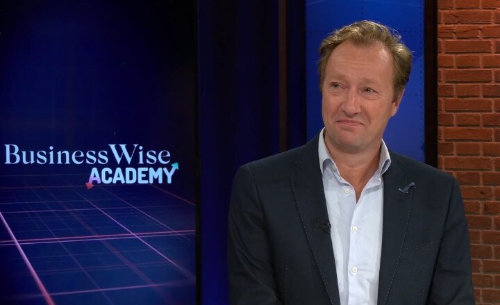 Paul Noordam van Euronext, te gast in BusinessWise Academy. Paul Noordam van Euronext, te gast in BusinessWise Academy.