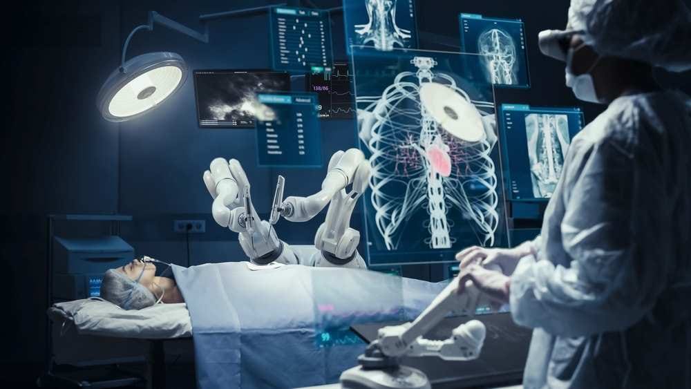 Een ziekenhuis zonder mensen, gerund door AI; in China is het al realiteit. Compleet virtuele patiënten, diagnoses met ongekende precisie en 24/7 'artsen'. AI wint het van menselijke artsen. Nu al. Maar ook; AI helpt menselijke artsen. Nu al. Afbeelding: Shutterstock