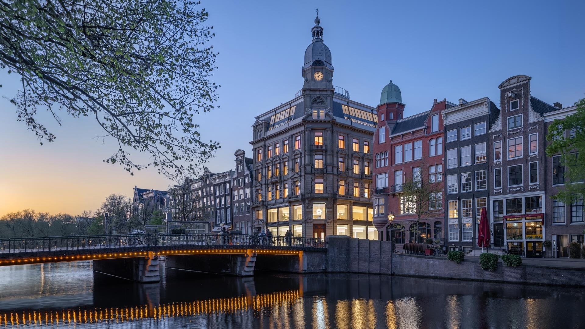 Het NIO House Keizersgracht in Amsterdam. Foto: NIO NIO