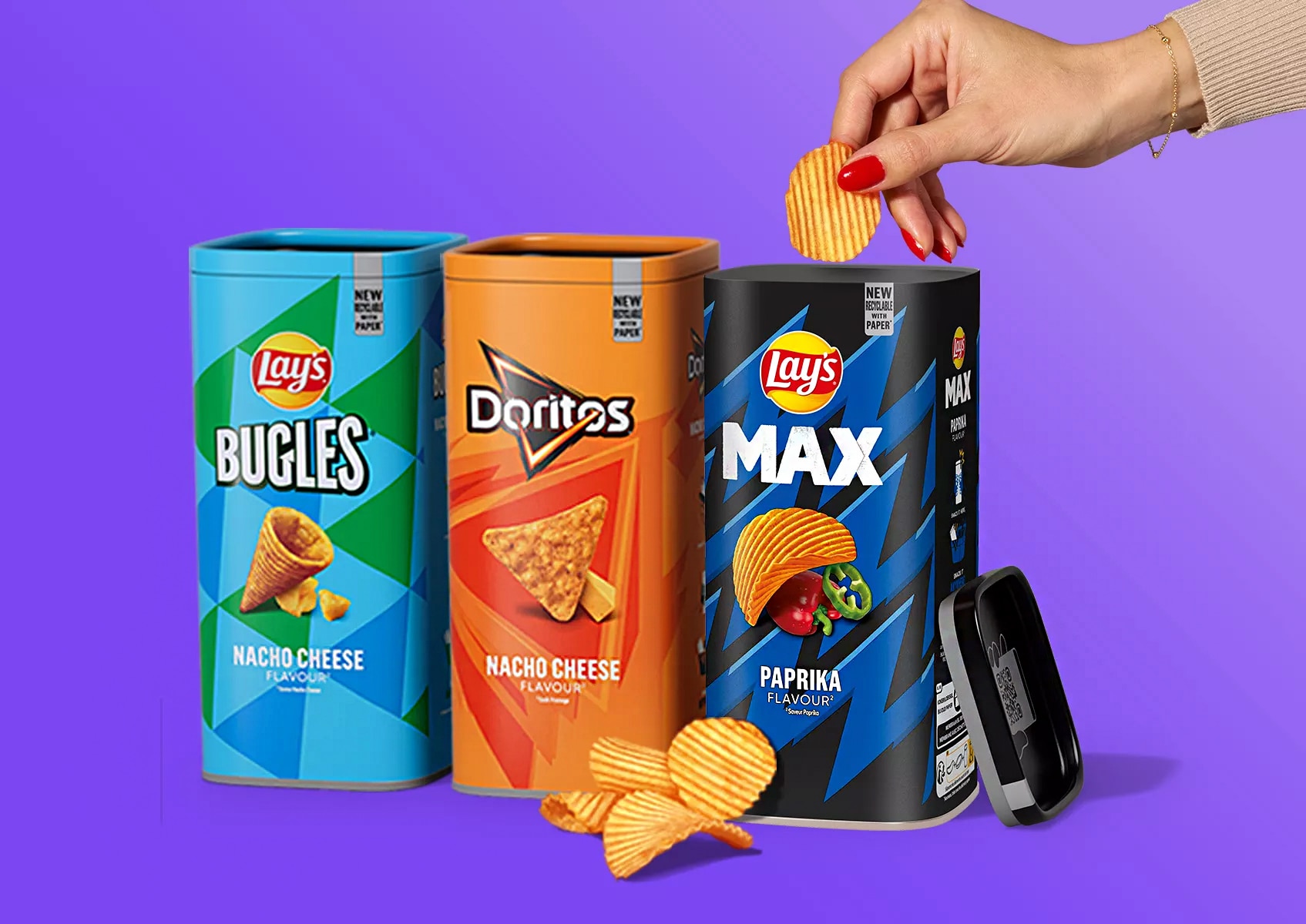 Lay’s vervangt zak chips door doosjes. Lay’s vervangt zakken chips door doosjes. Althans, nu niet meer.