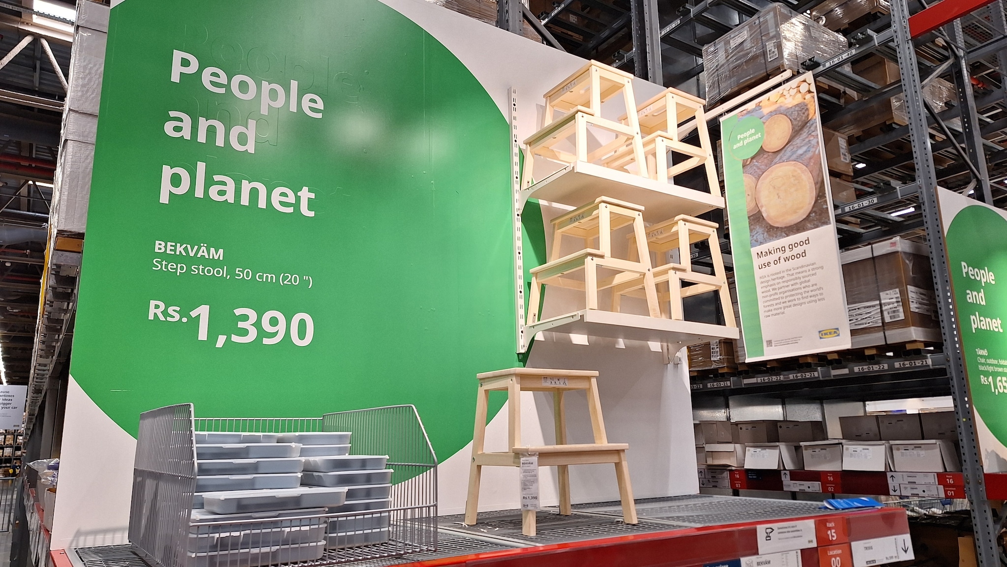 Duurzaamheid in de IKEA-vestiging in Bengalore, India. Beeld: Shutterstock Duurzaamheid in de IKEA-vestiging in Bengalore, India. Beeld: Shutterstock