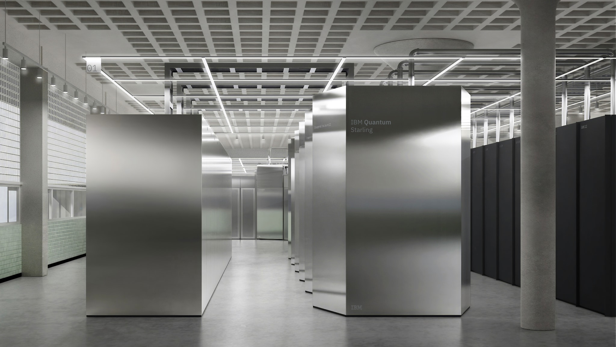 Quantumcomputer Starling. Foto: IBM Quantumcomputer Starling. Foto: IBM