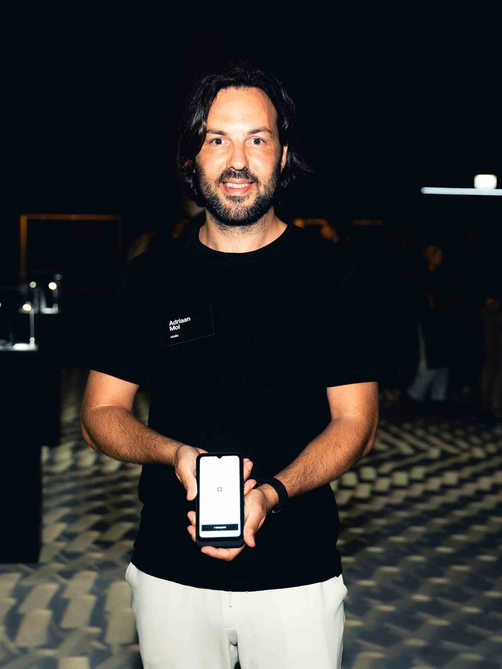 adriaan mol founder mollie tap betaalterminal