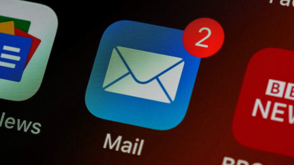 Meer dan helft van alle spam e-mails is nu gegenereerd met AI. Meer dan helft van alle spam e-mails is nu gegenereerd met AI. Foto: Brett Jordan/Unsplash.
